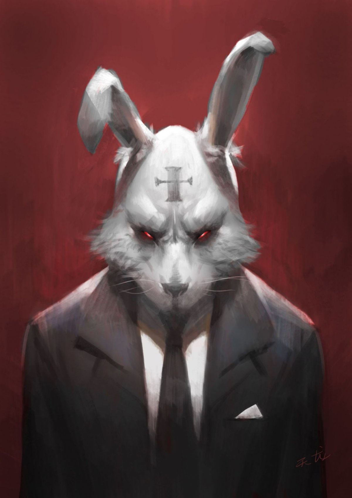 Отбросы кролик психопат