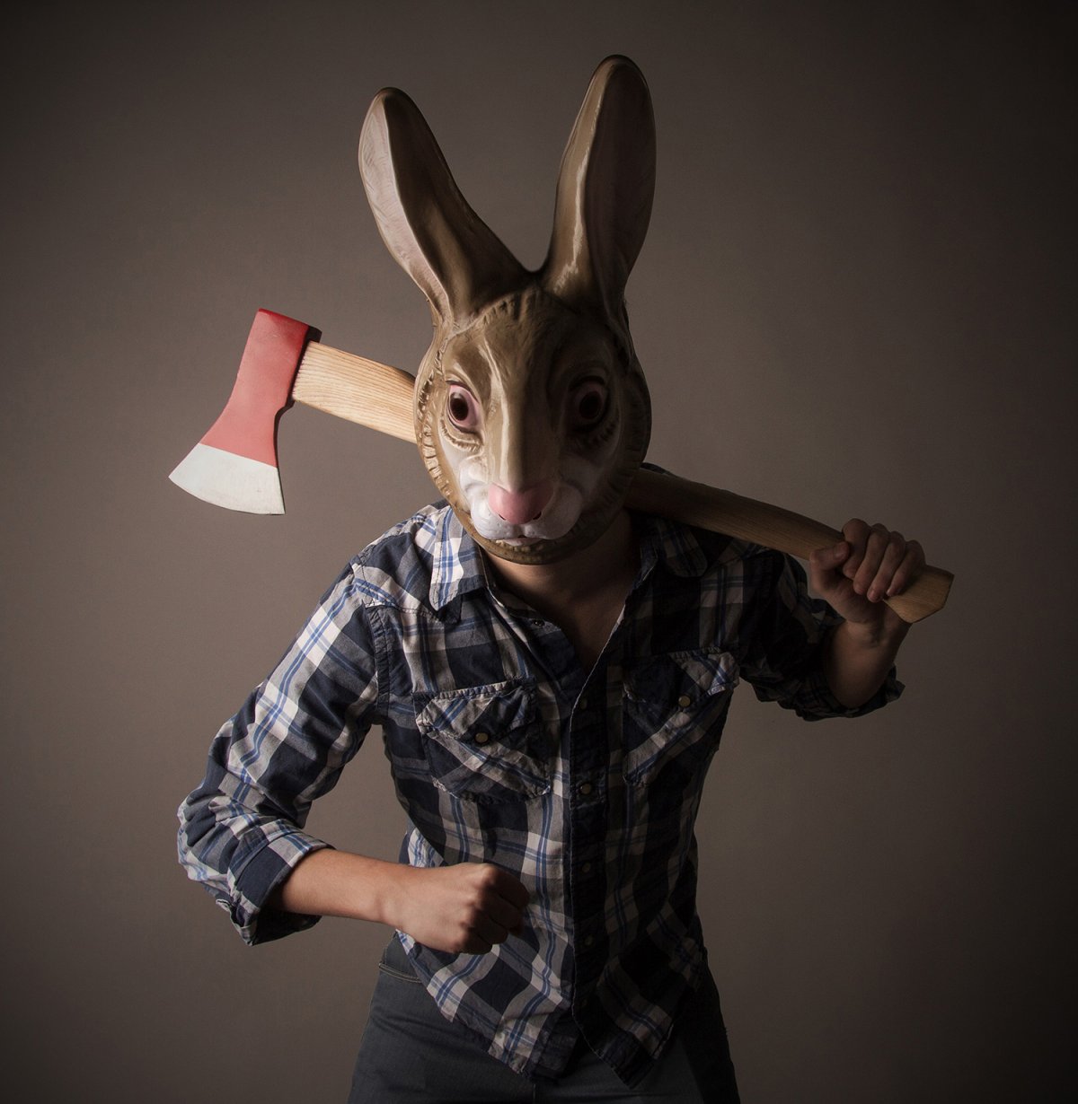 Кролик в галстуке