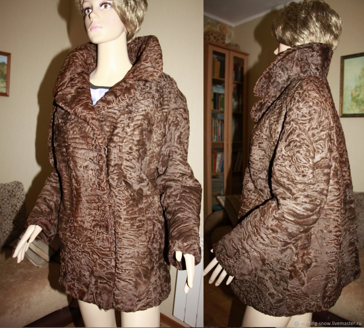 Каракулевая шуба 90х