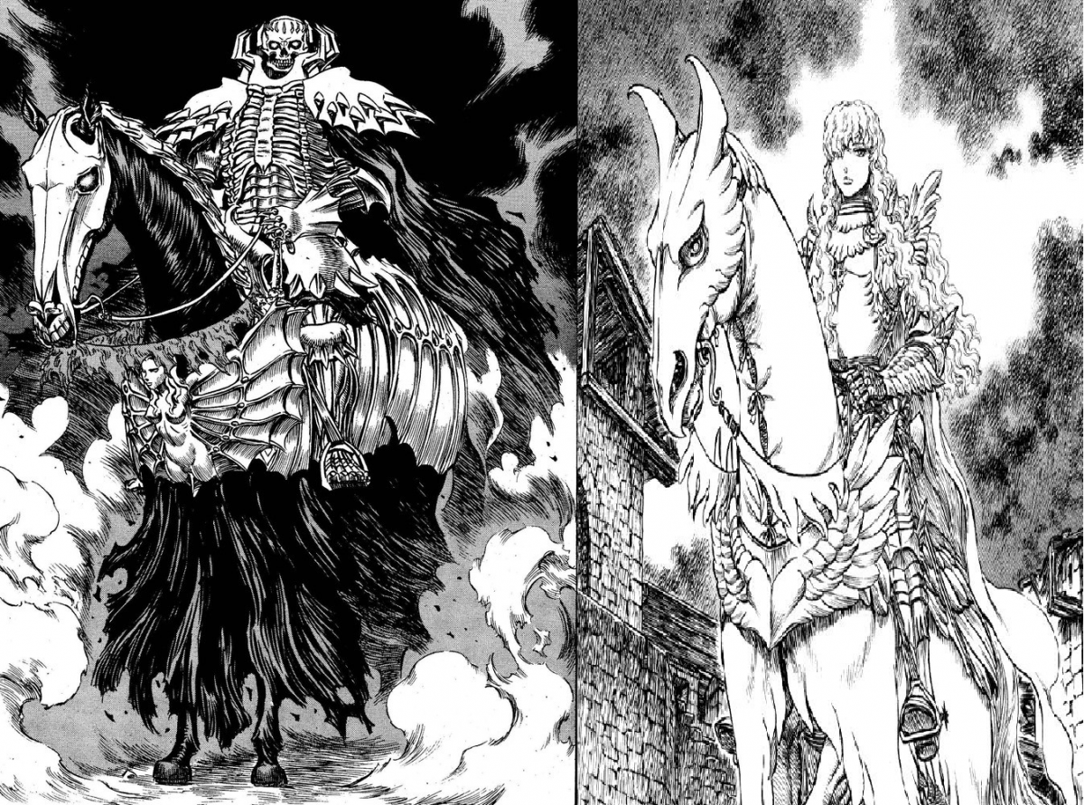 Берсерк Фарнеза и лошадь