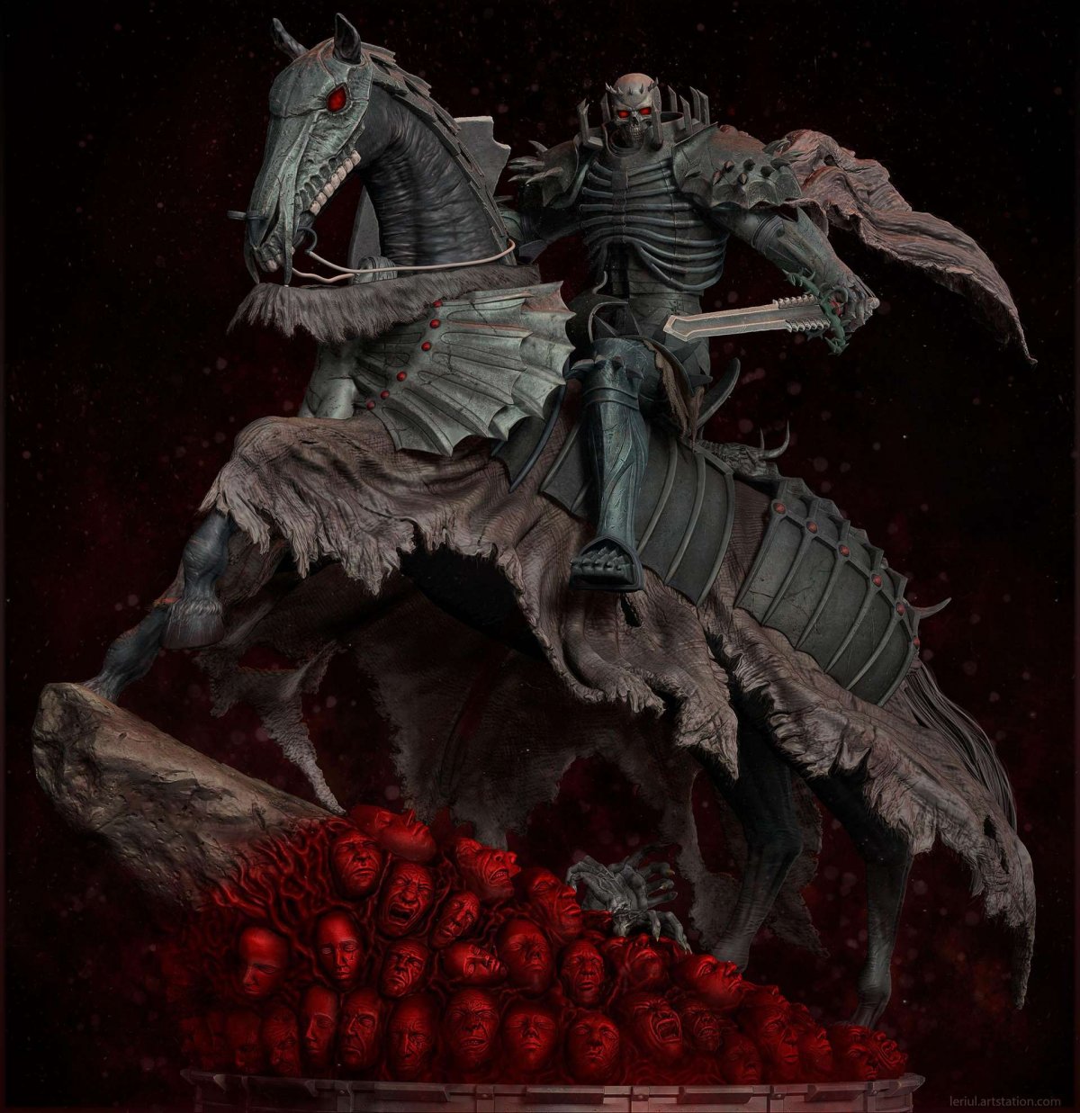 Берсерк Фарнеза и лошадь