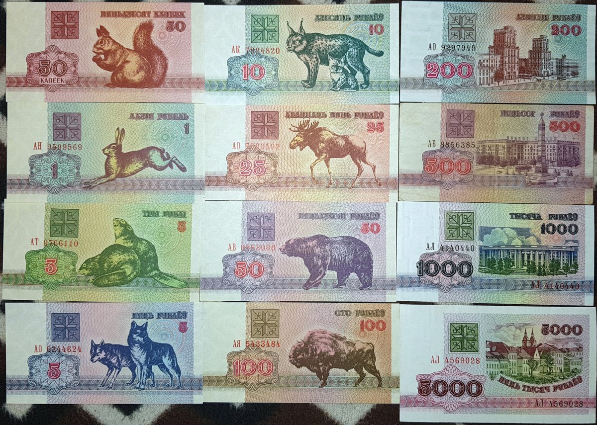 Зайчики валюта в Белоруссии
