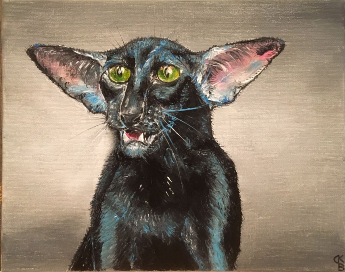 Ориентальная кошка демон