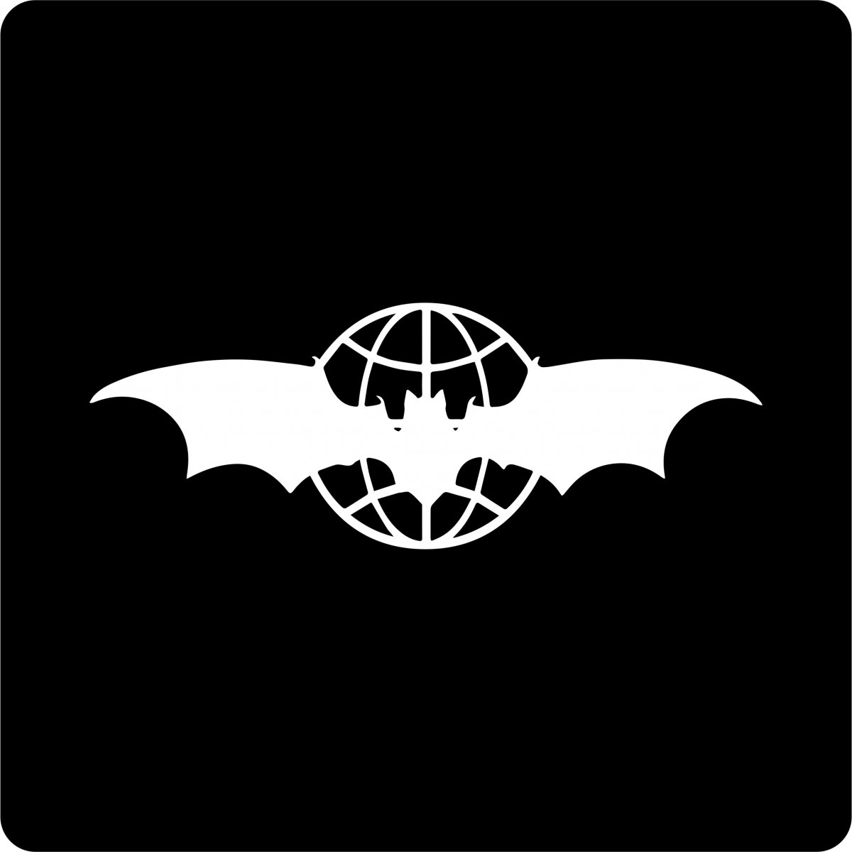 Значок летучая мышь