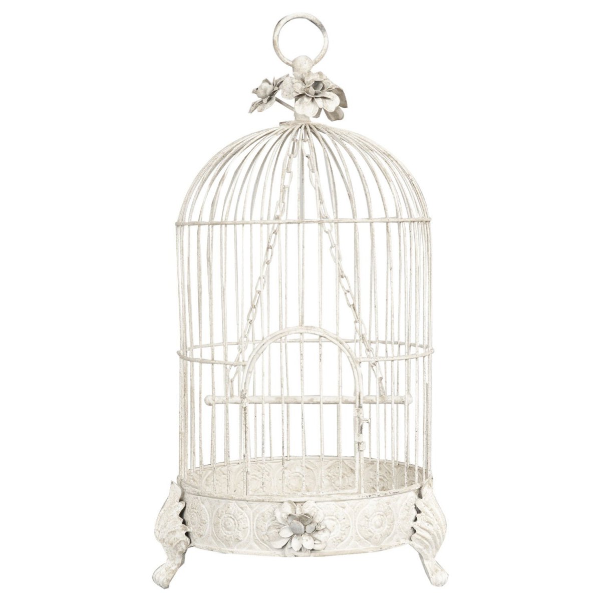 Антикварная клетка для попугаев