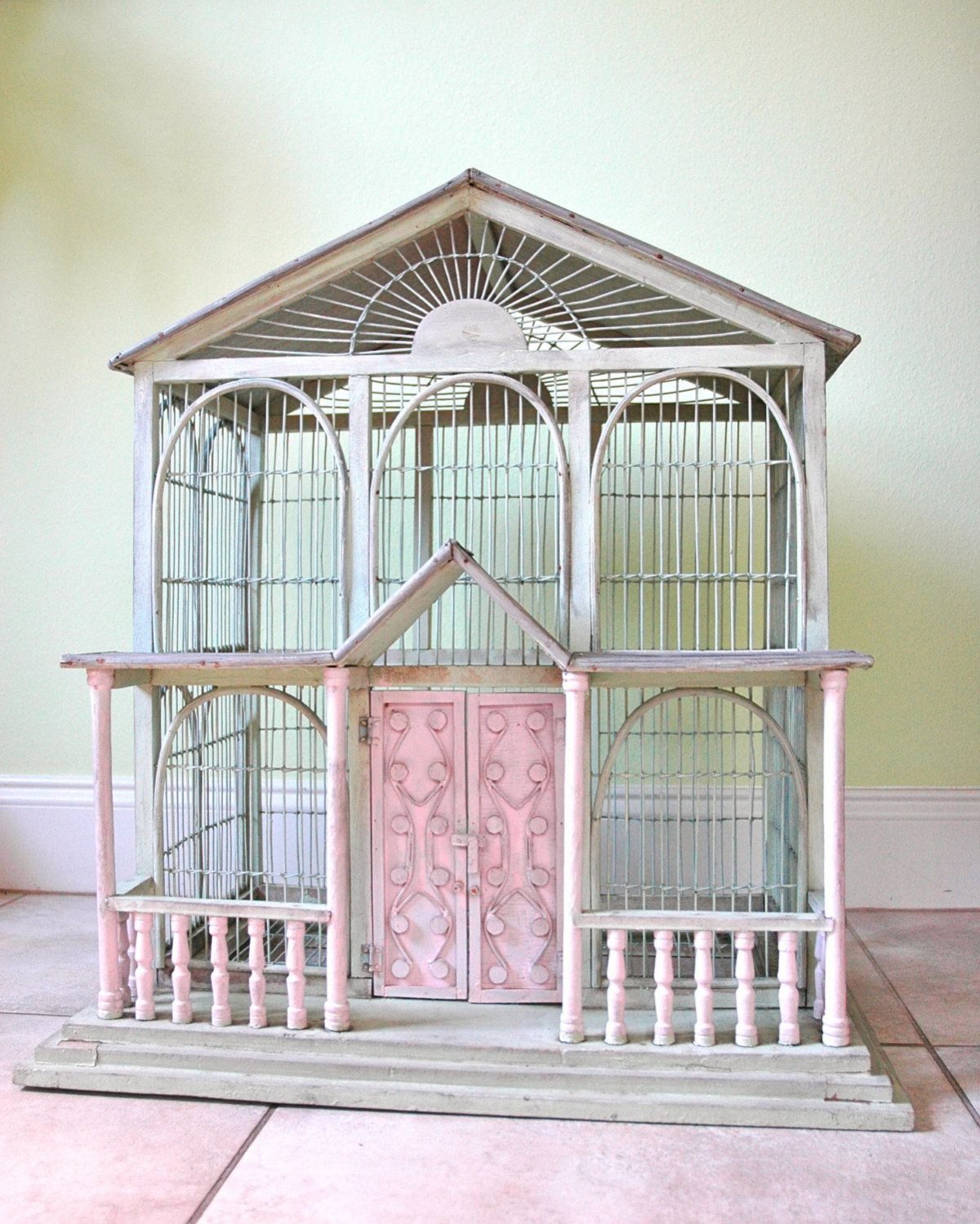 Винтажные клетки для птиц