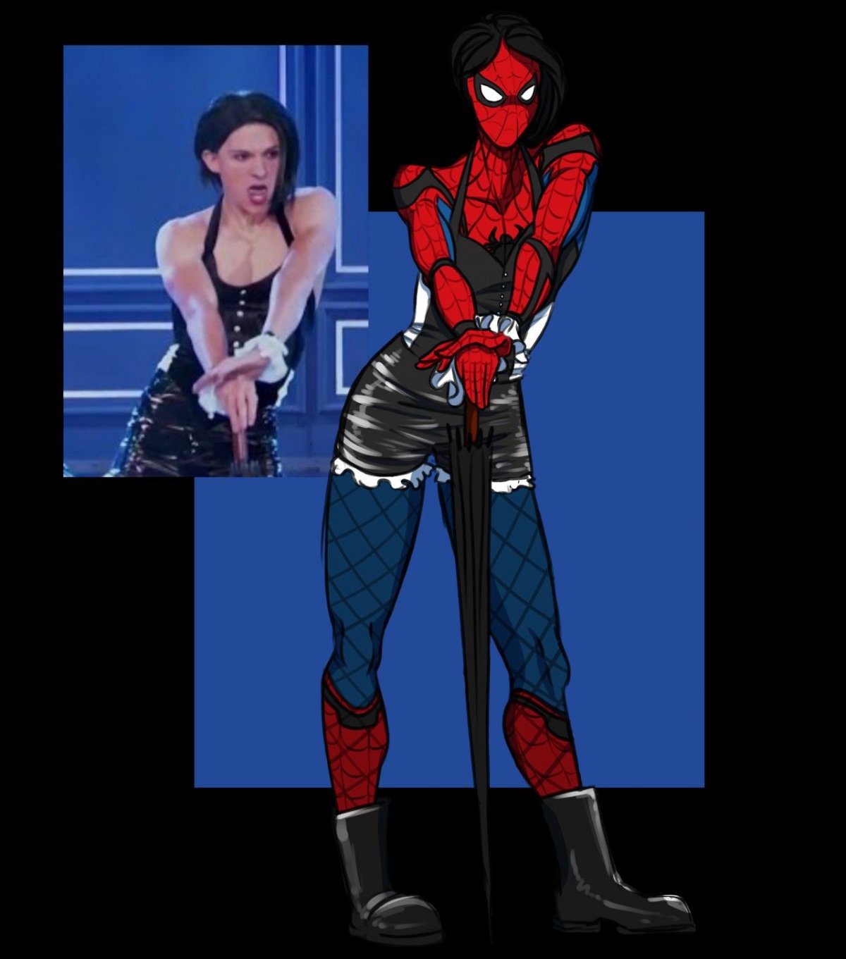 Великий человек паук Питер и Сэм