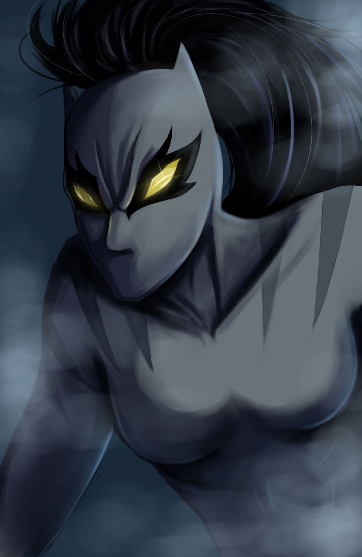 Великий человек паук белая тигрица