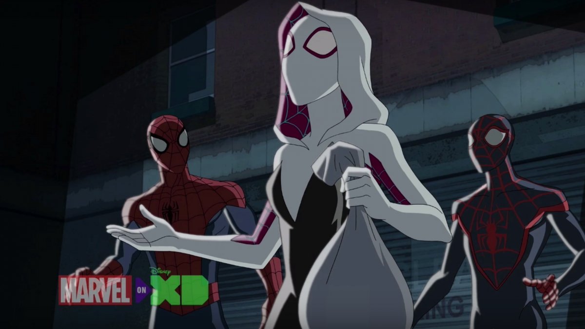 Белая тигрица и человек паук