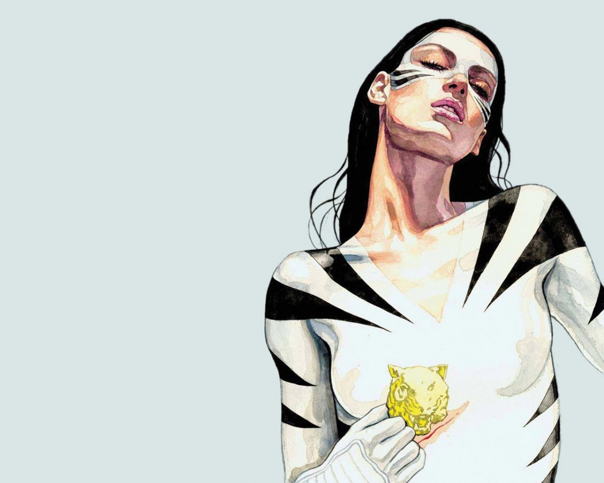 Белая тигрица Marvel
