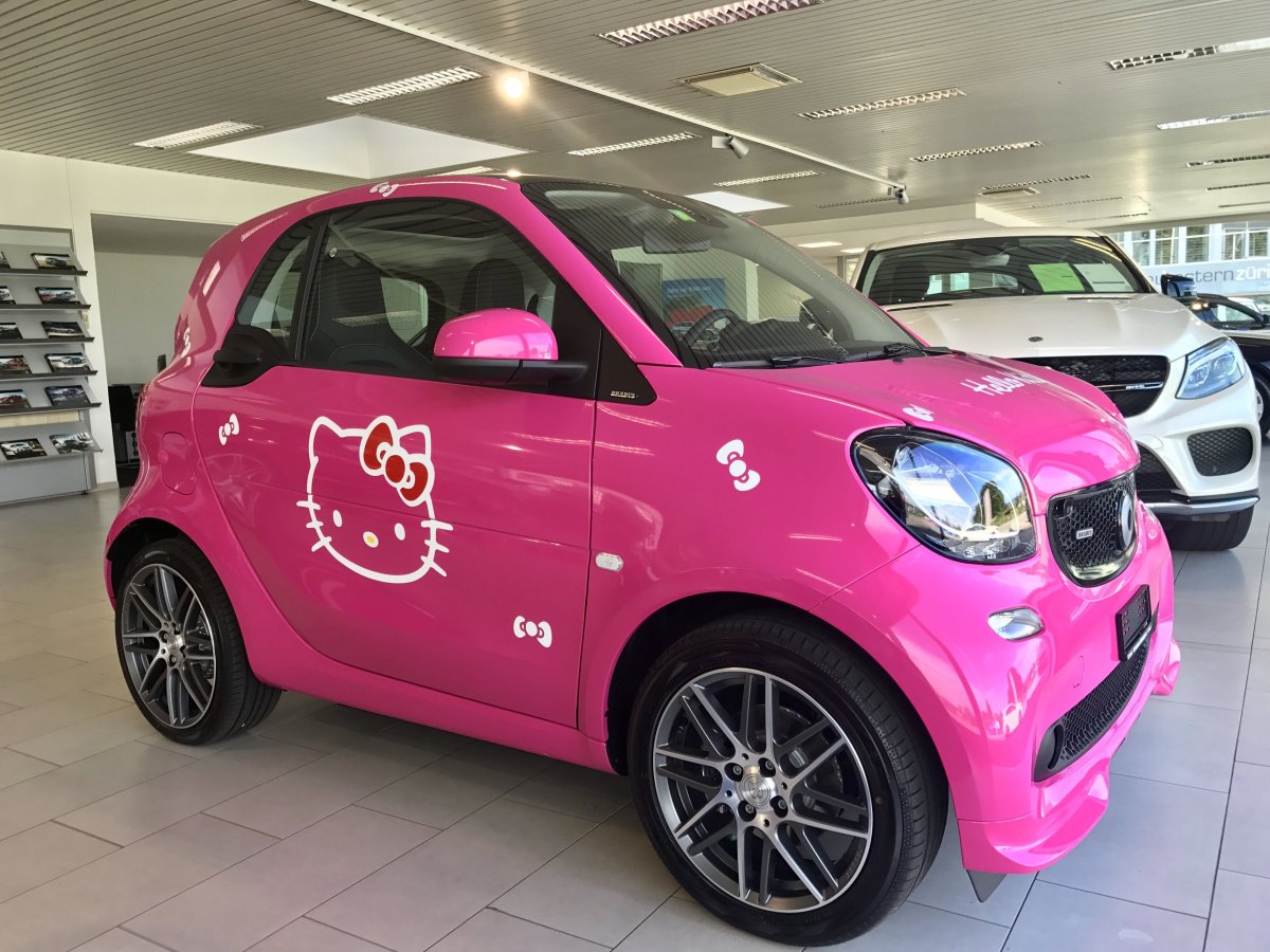 Кватро смарт машина розовый