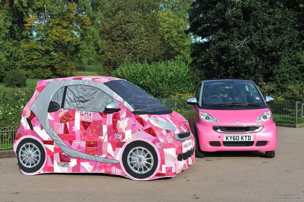 Smart Fortwo розовый