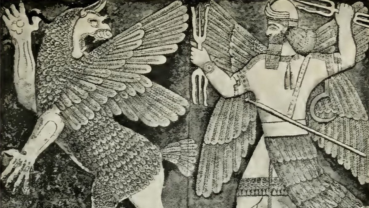 Происхождение Энума Элиш иллюстрации