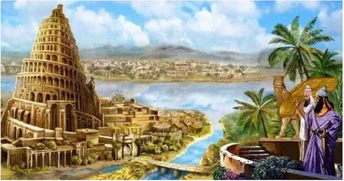 Вавилон настенные росписи