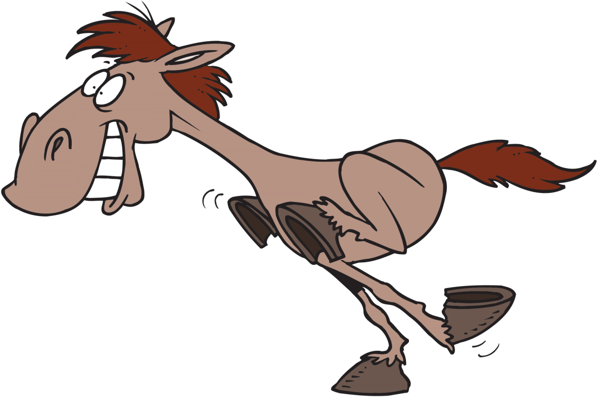 Уставший конь