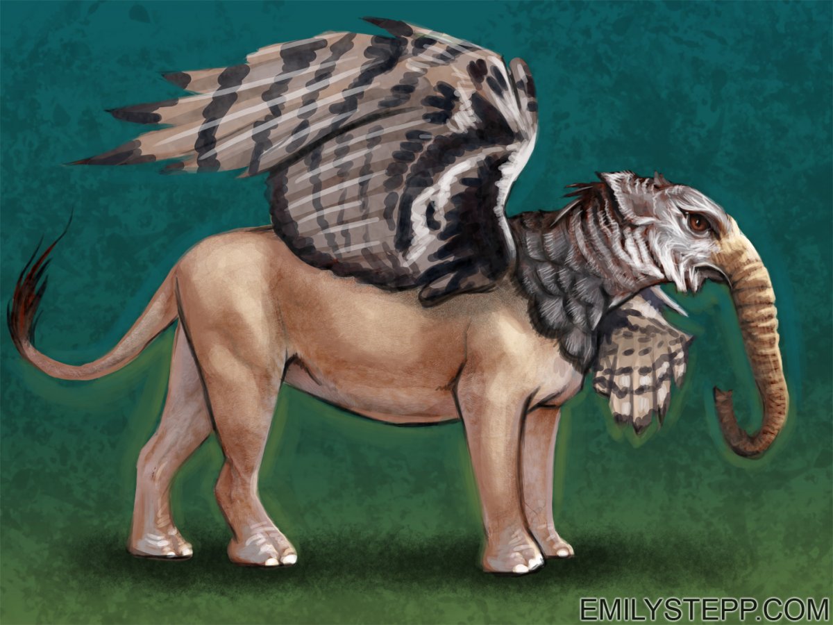 Фантастические животные гибриды