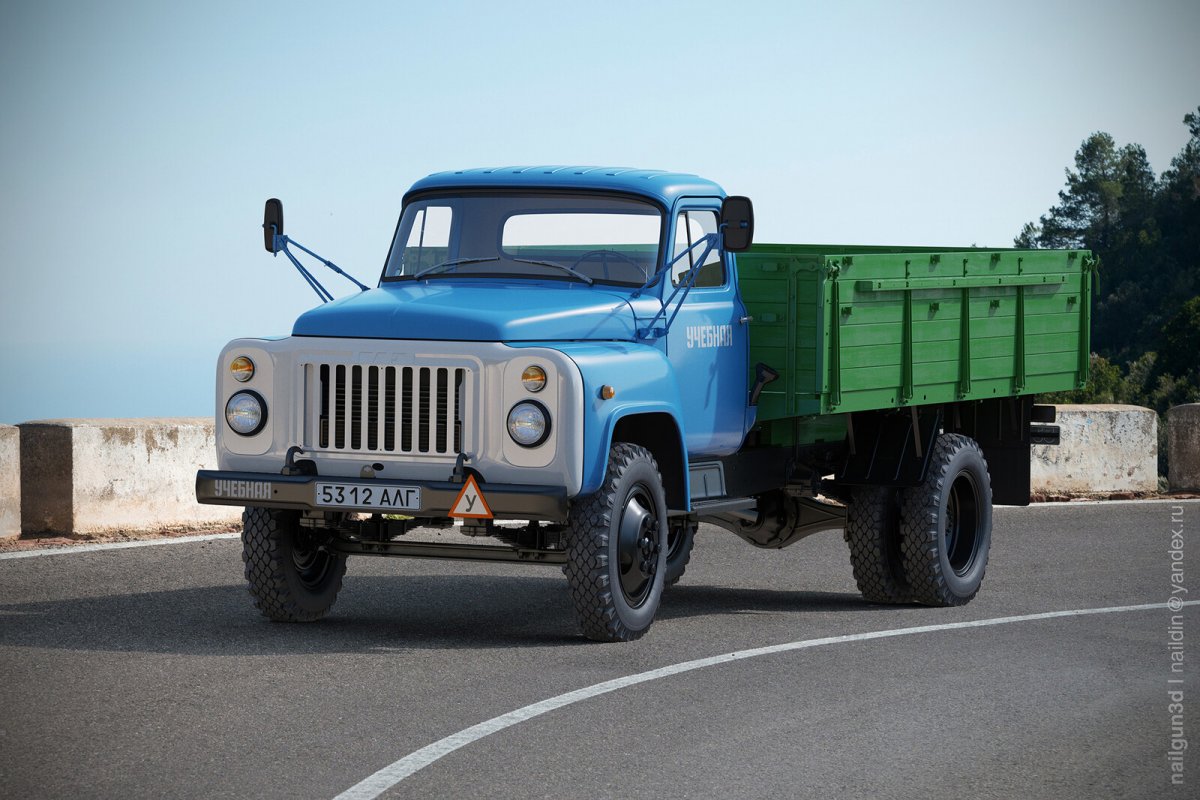 Грузовик ГАЗ 53-12