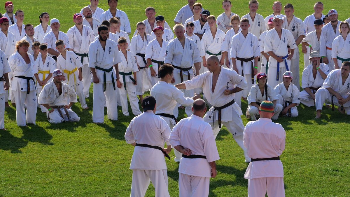 Иероглифы каратэ киокусинкай