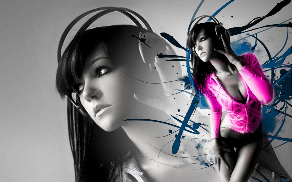 Футболка девушка