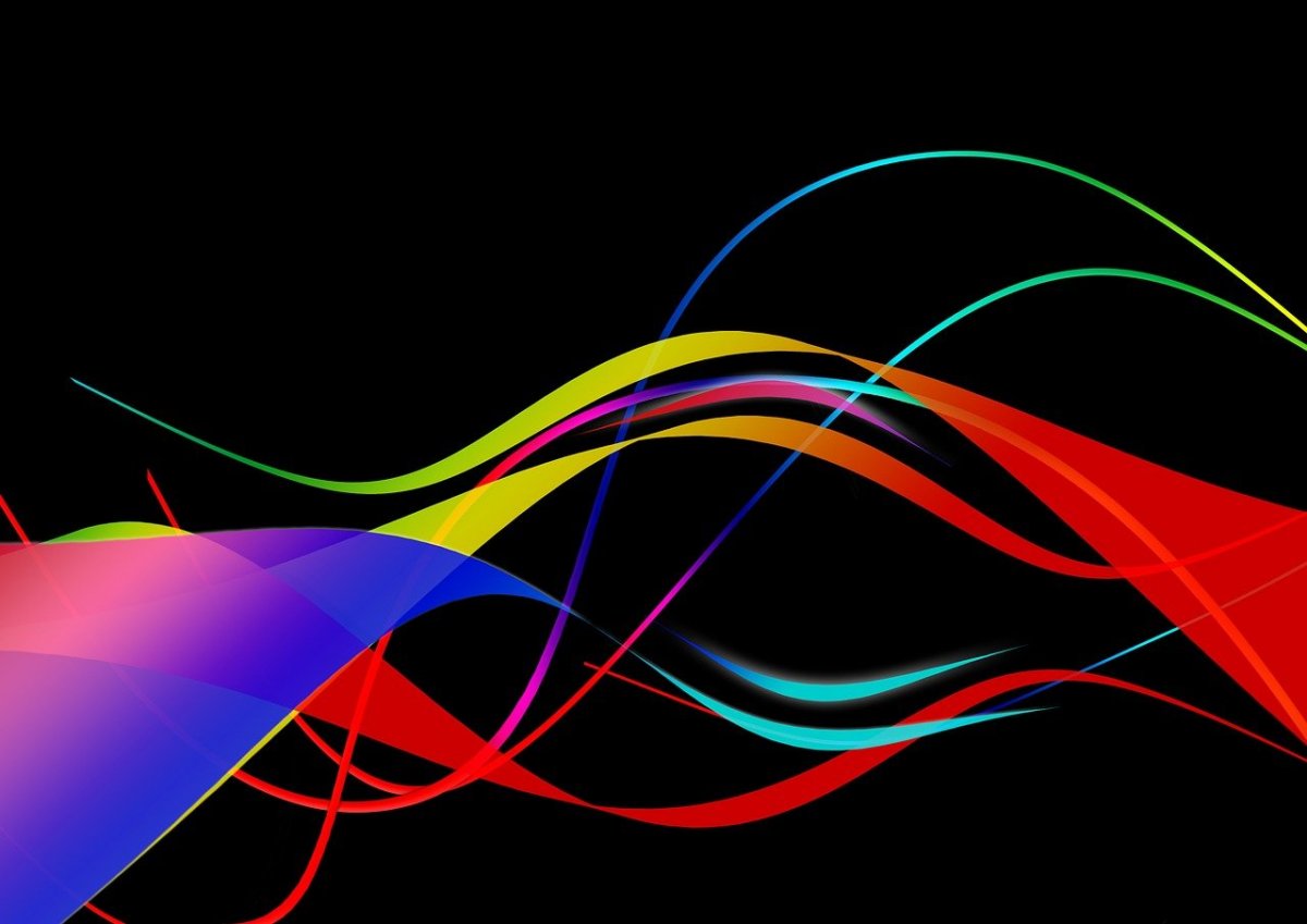 Разноцветные линии