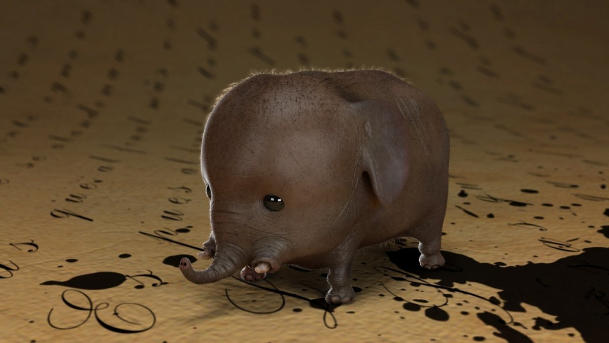 Маленькое существо тихоходка