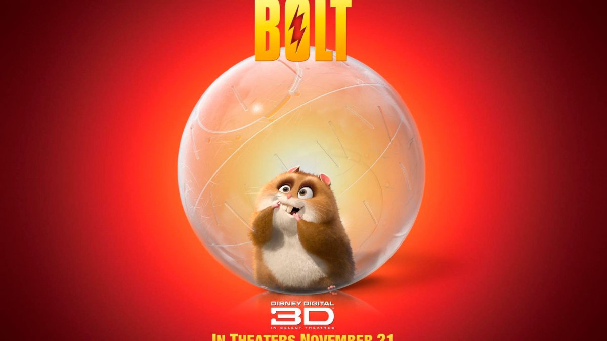 Джон Траволта вольт мультфильм 2008