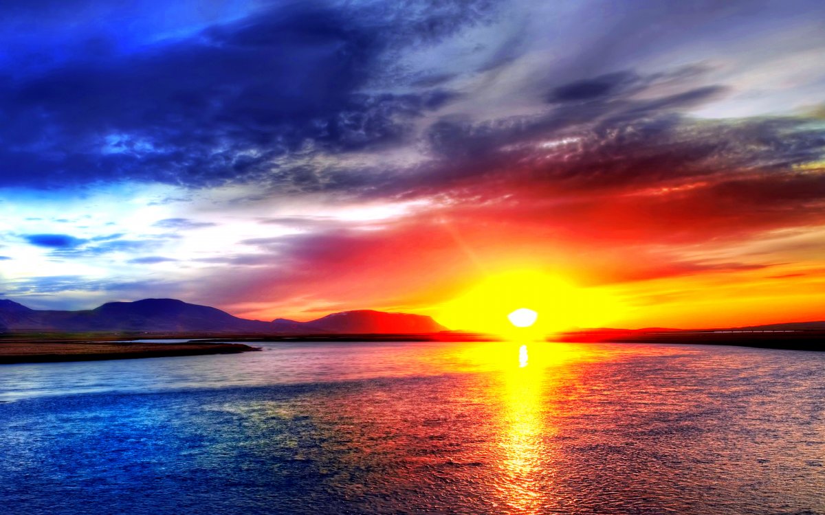 Солнце рассвет