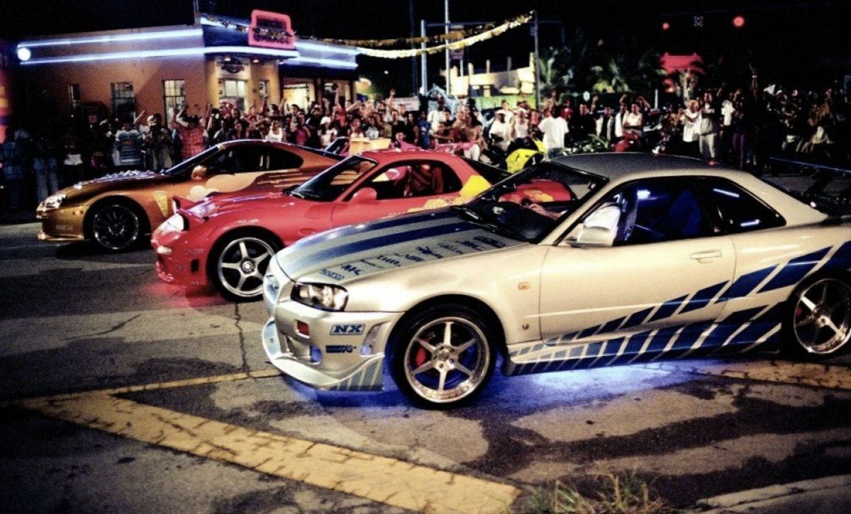 Nissan Skyline Форсаж