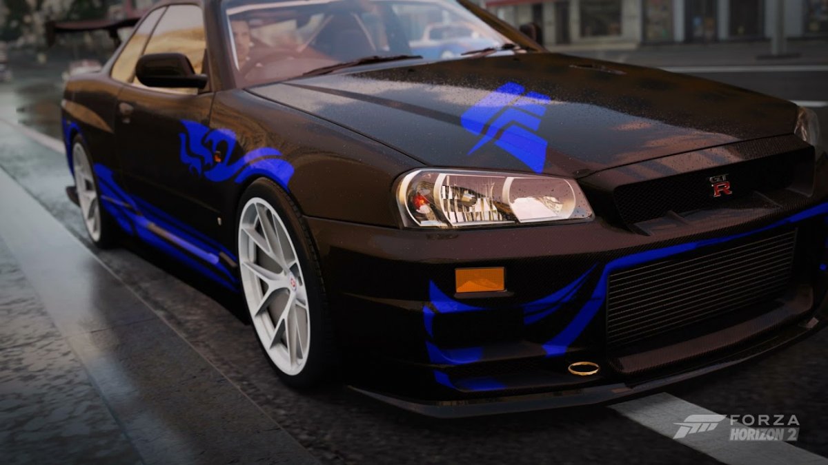 Nissan Skyline r34 Форсаж 4