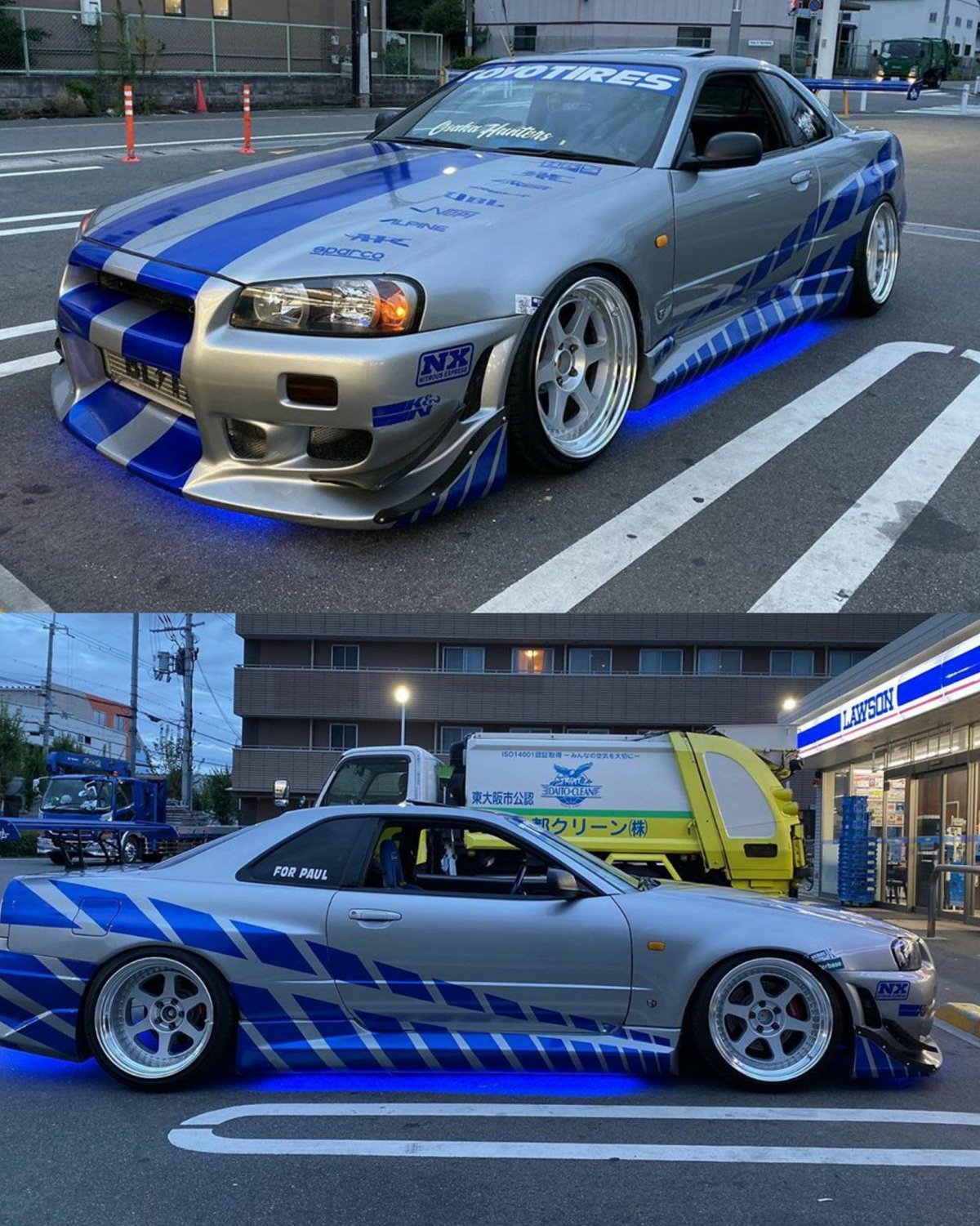 Nissan Skyline GTR r34 Paul Walker