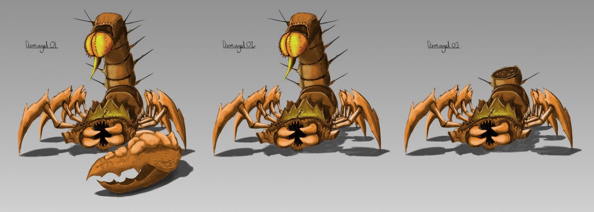 Скорпион Лейурус черный