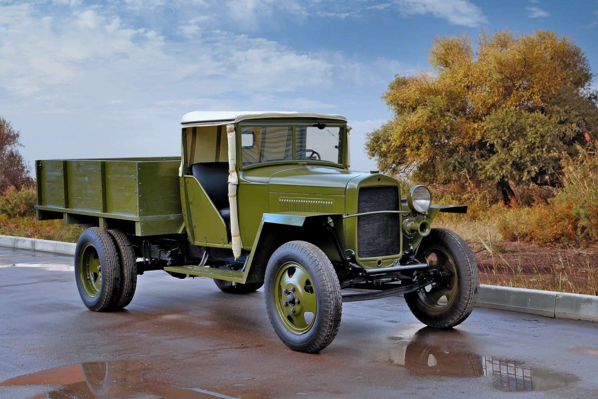 Грузовик полуторка ГАЗ-АА