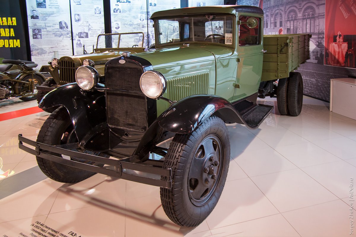 Советский грузовик ГАЗ-АА полуторка