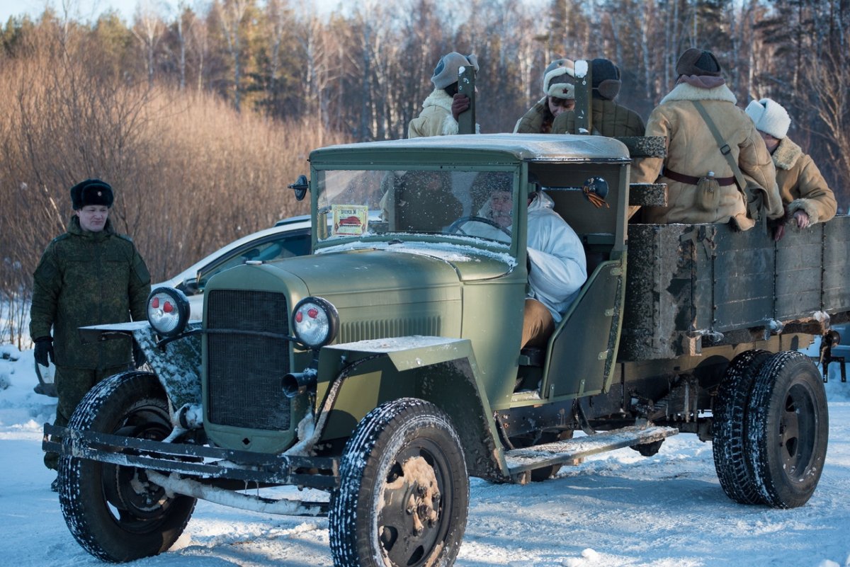 Автомобиль ЗИС полуторка