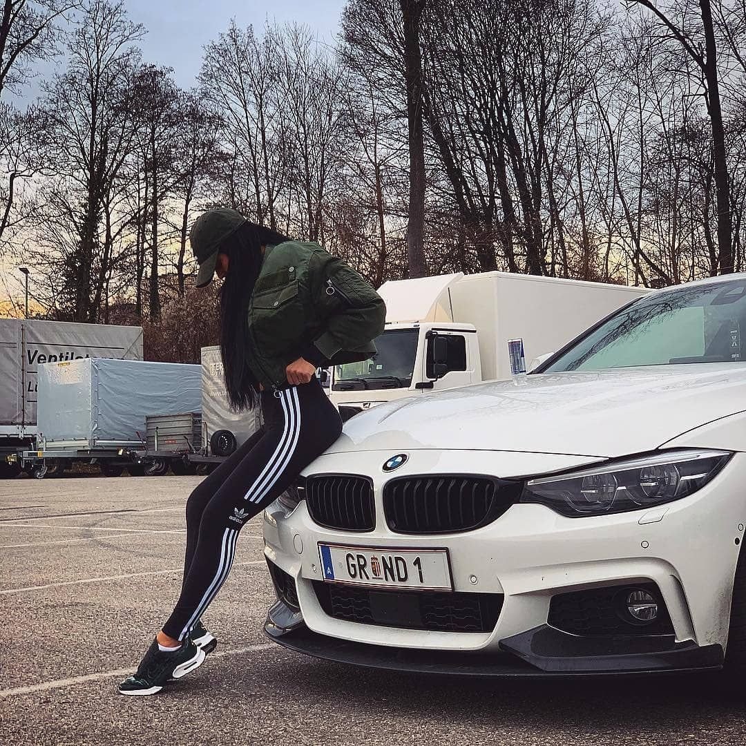 Black and White Volkswagen photo up close