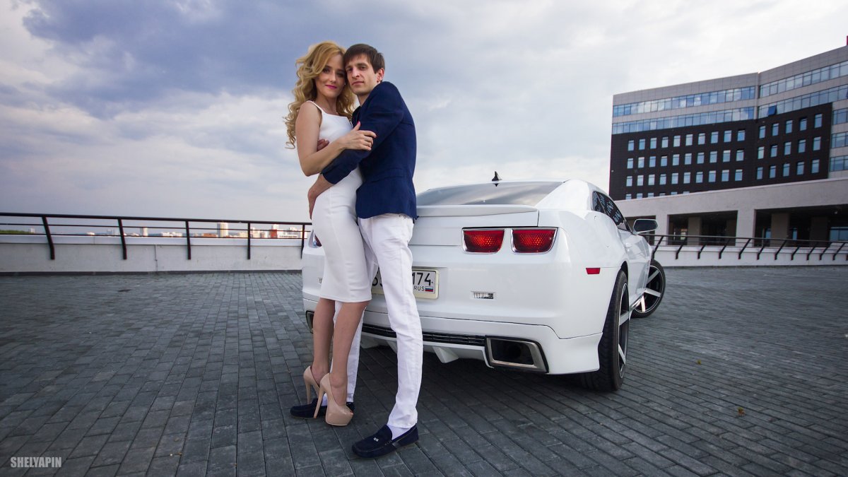 Мерседес-Бенц SL AMG 65 белый