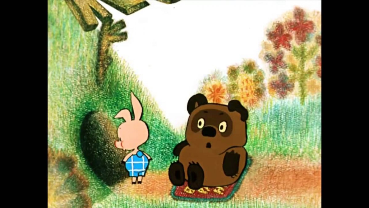 Пятачок, ИА, Винни и Кролли