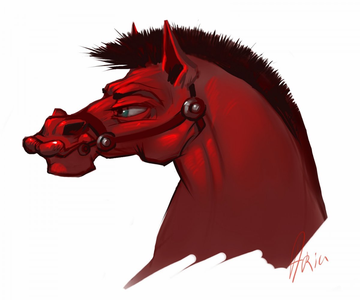 Christa merk лошади