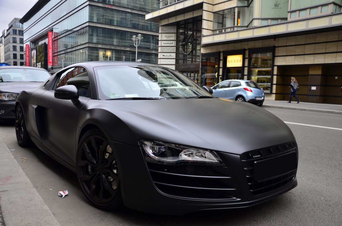 Ауди а9 черная матовая