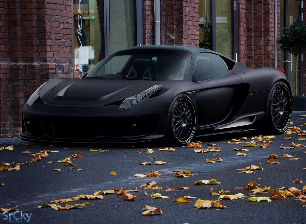 Ferrari 458 Italia Matte Black