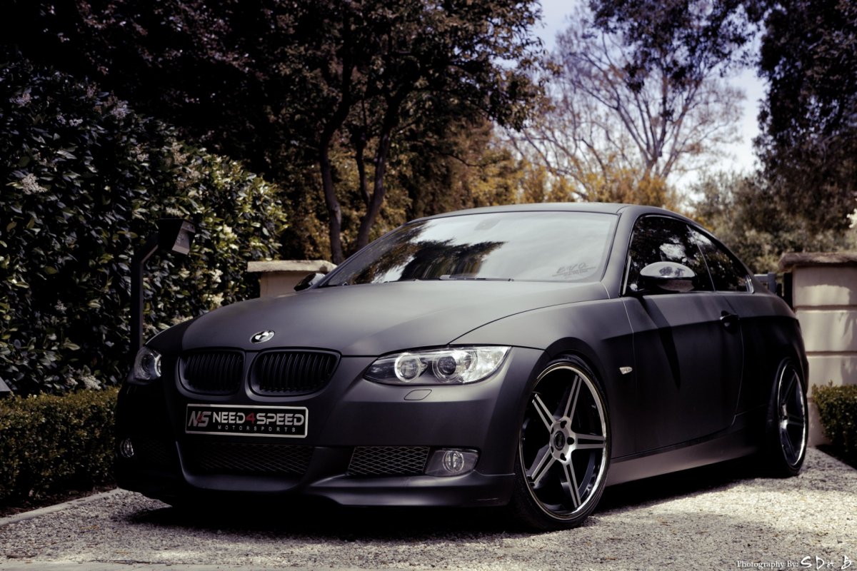 BMW e92 335i Black