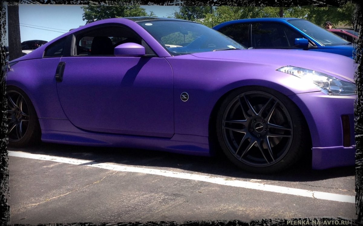 Матовый цвет машины