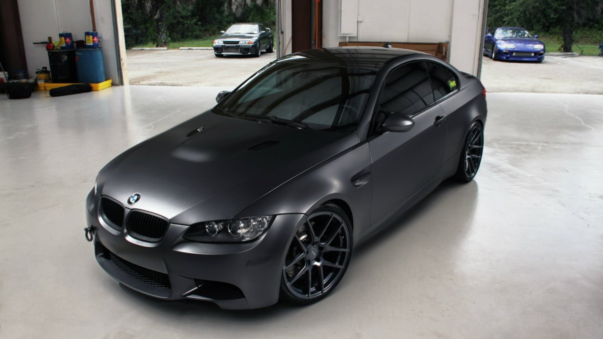 BMW e92 m3 Black Matte