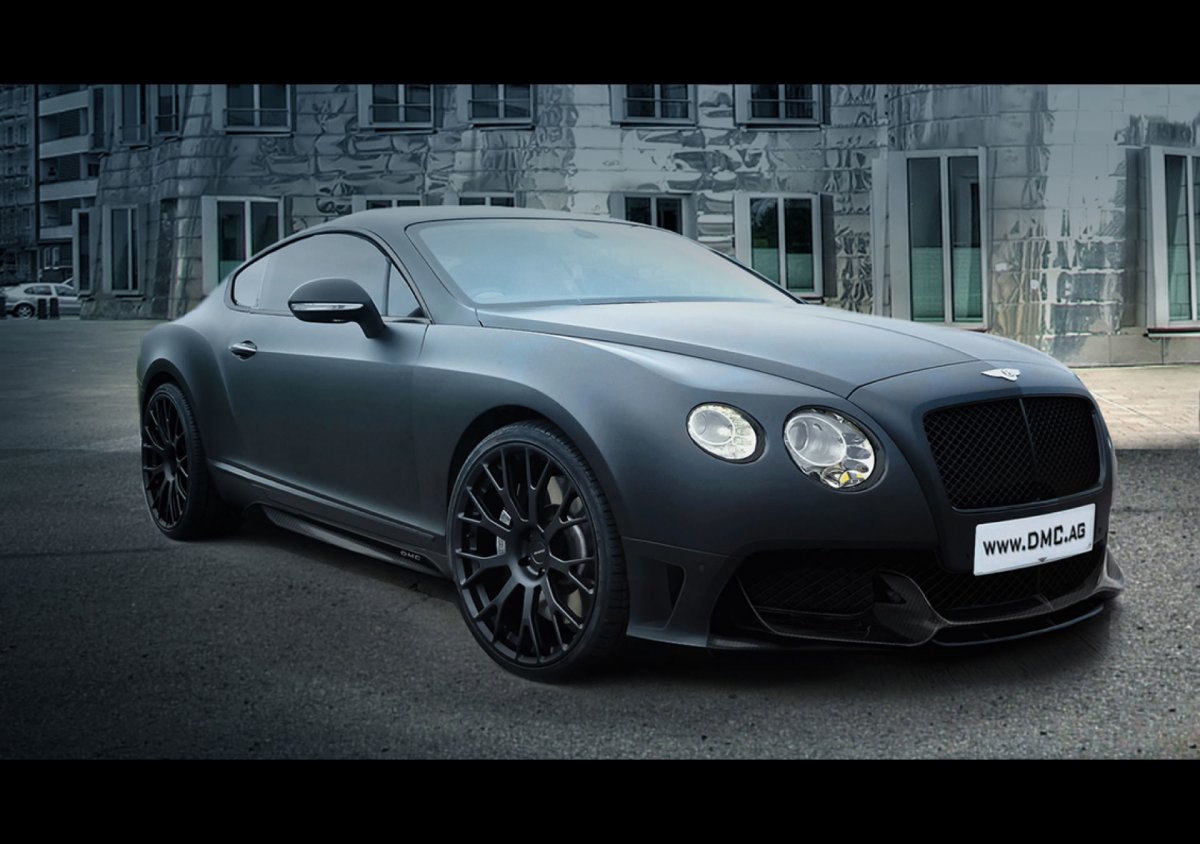 Bentley Continental 2020 серая матовая