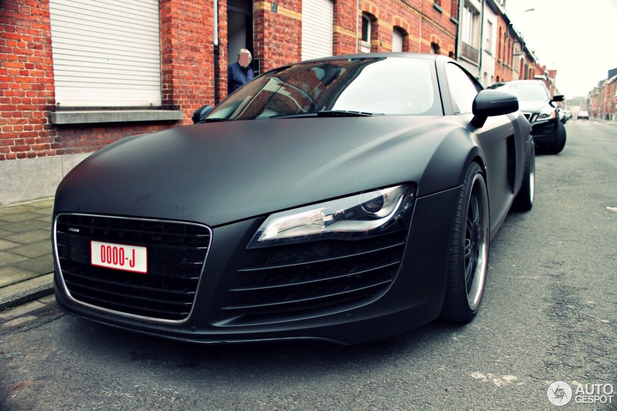 Audi r8 Black Matte