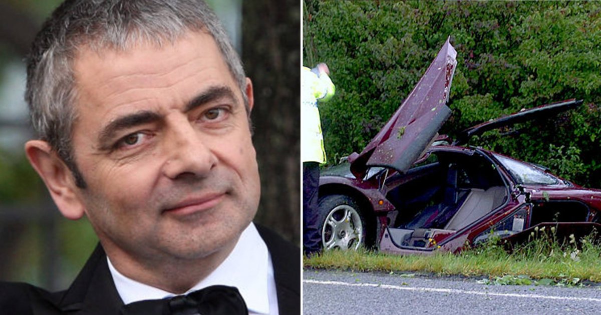 Роуэн Аткинсон гонщик