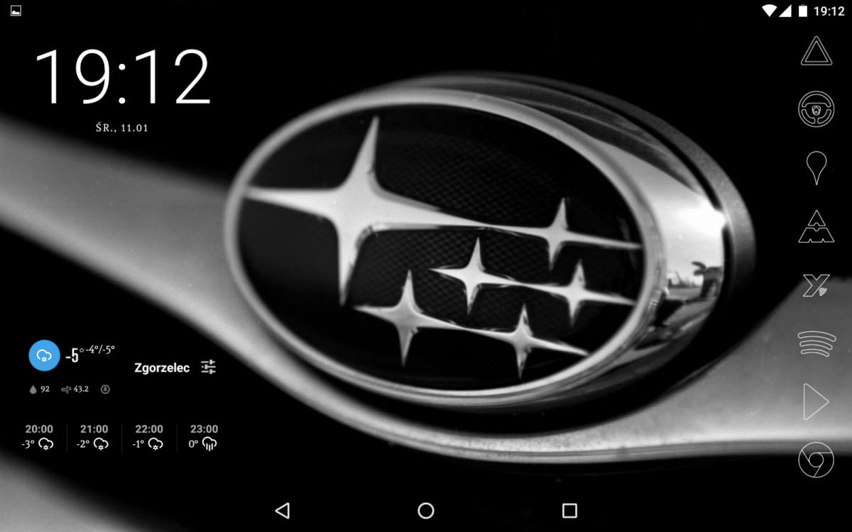 Субару Аутбек лого