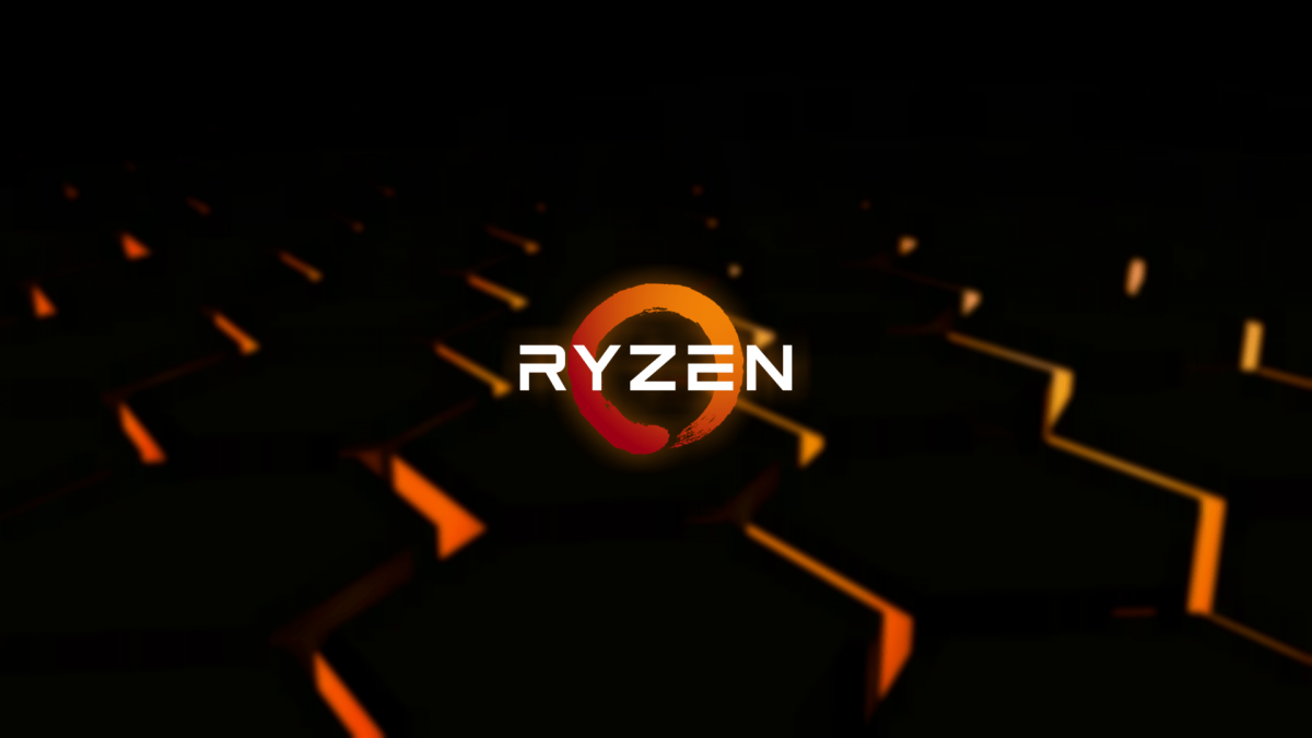 Неон AMD Ryzen
