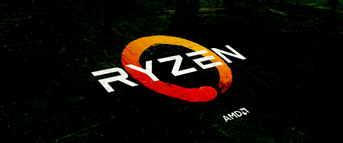 Фон AMD Ryzen