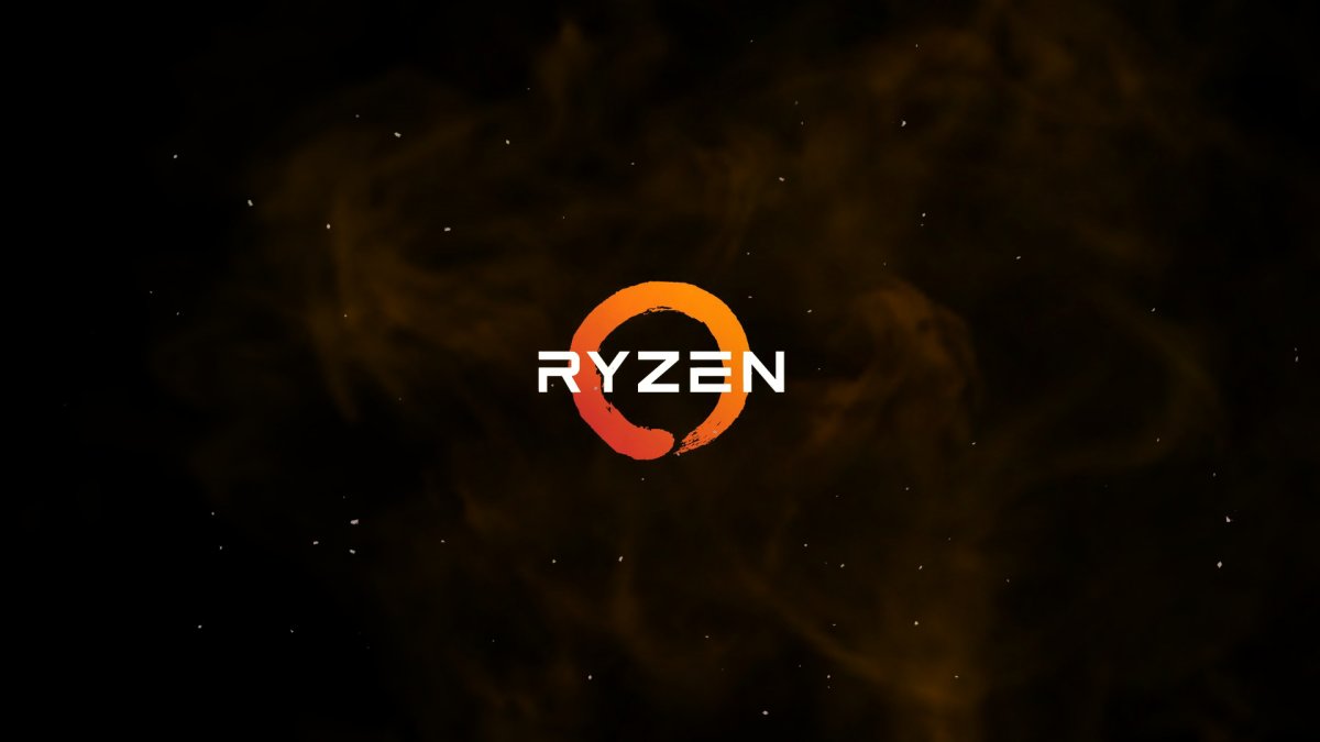 Фон AMD Ryzen